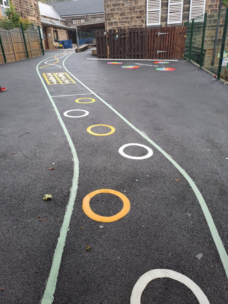 School playgorund in Leeds
