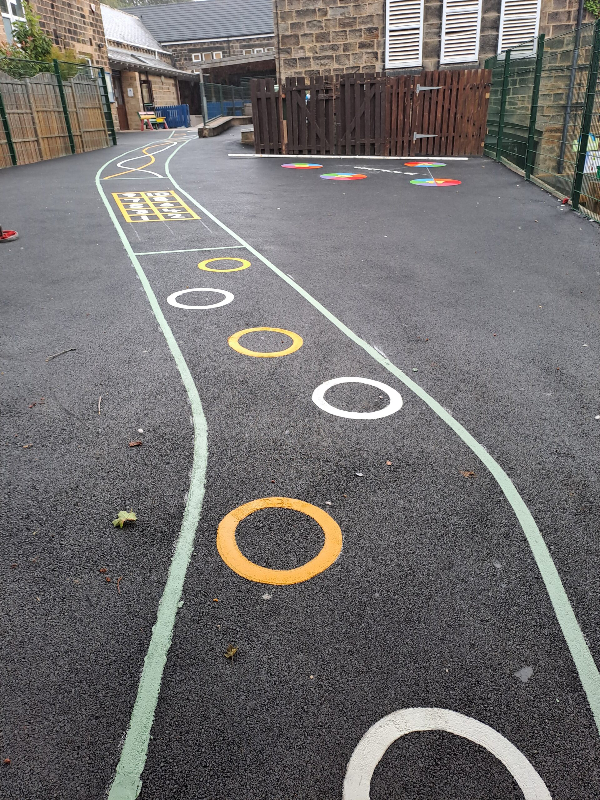 School playgorund in Leeds