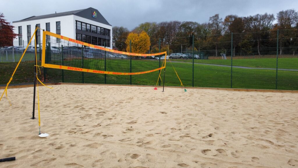 Beach volleyball court 