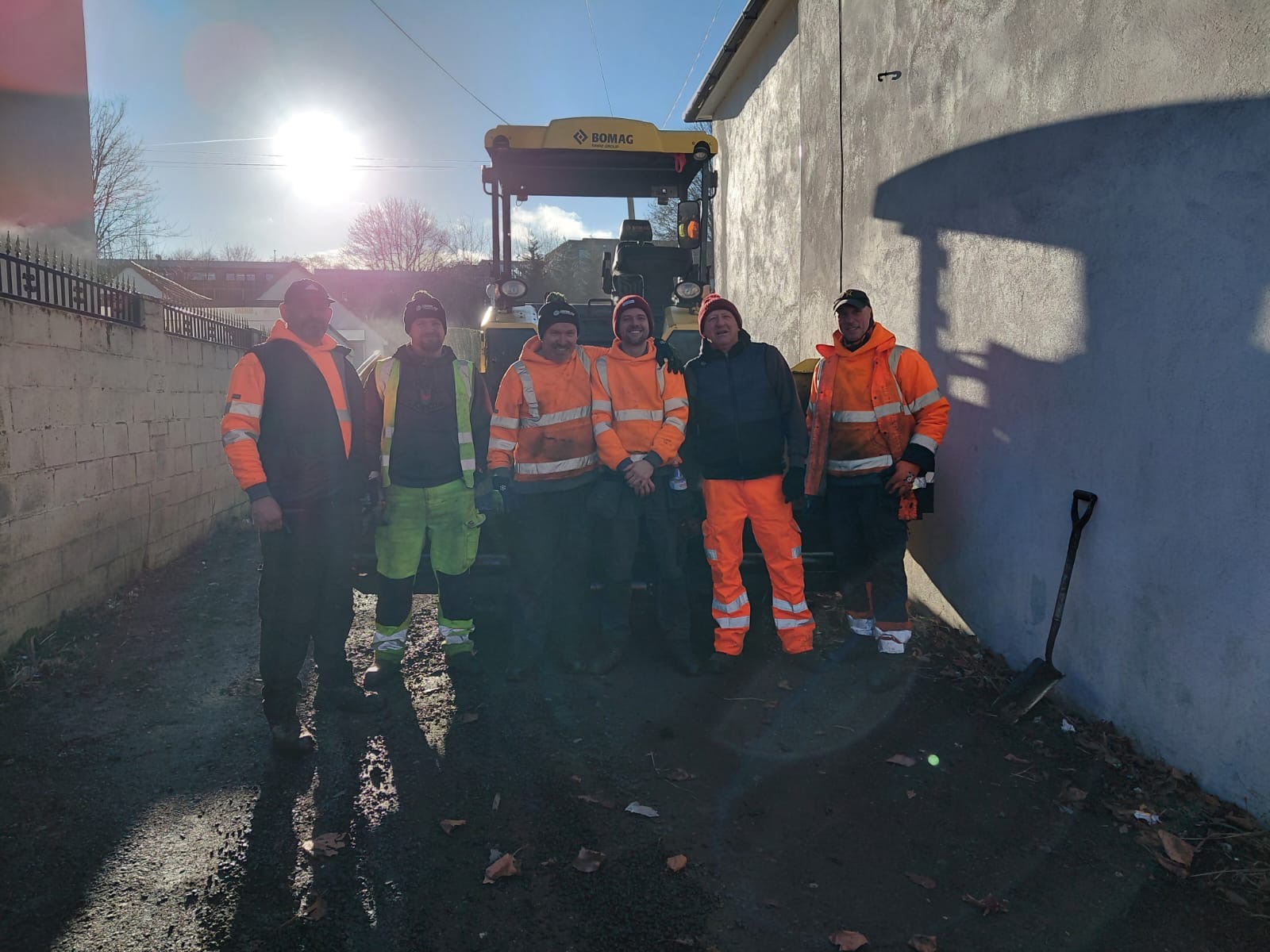 resurfacing works at CATCH Leeds